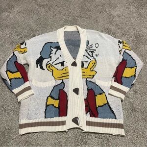 Women’s Donald Duck Knit Cardigan